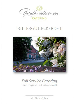 Bankettmappe für Rittergut Eckerde