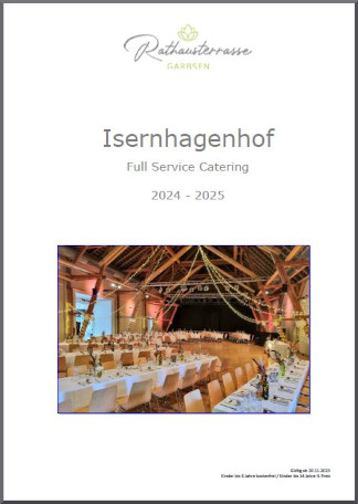 Isernhagenhof Cateringkatalog downloaden