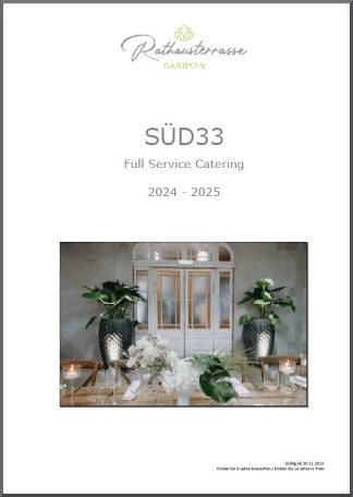 SÜD33 Cateringkatalog downloaden