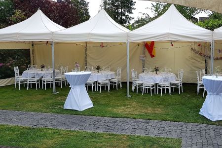 Pavillons für Gartenhochzeit